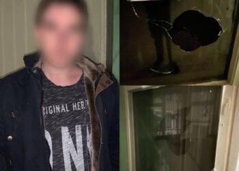 У Кривому Розі чоловік потрощив вікна у «Пункті незламності»