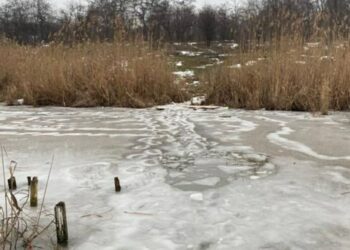 У Кривому Розі перехожий врятував дівчинку, яка провалилася під лід
