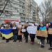 Дніпряни мітингують, щоб закрили небо над Україною та над містом