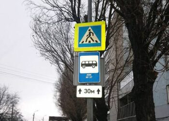 На дорогах Дніпра з’явилися нові знаки