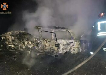 На Криворіжжі водій згорів живцем в автівці
