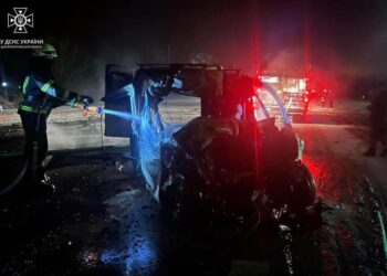 Смертельна ДТП в області: у автівці згоріло троє людей