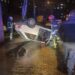 ДТП з перекинутим авто та втеча водія: подробиці від ДСНС