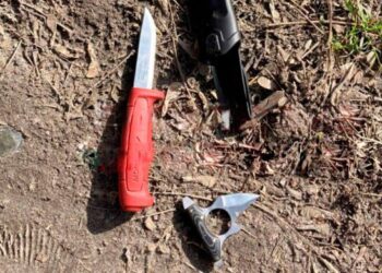У Дніпрі комунальники затримали трьох озброєних молодиків, які намагалися вкрасти сигнальні конуси