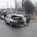 У Дніпрі Nissan врізався в автобус №73 з пасажирами