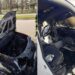 У Кам’янському на ходу загорілася іномарка