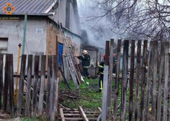 У Новомосковську на пожежі загинув чоловік