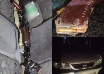 У Кривому Розі зловили п’яного водія зі зброєю у салоні