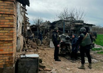 Поліція фіксує наслідки вчорашньої ворожої атаки по Нікопольщині