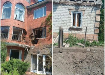 Поліція показала фото наслідків ворожих обстрілів Нікопольщини