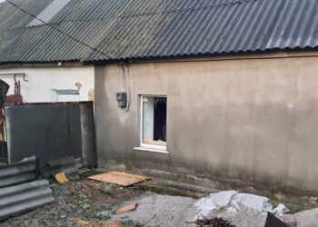 Протягом ночі агресор двічі обстріляв Нікополь