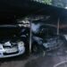 У Дніпрі вночі палала автостоянка: згоріли три авто