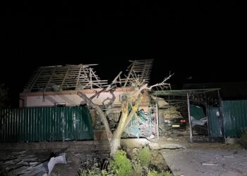 Вночі ворог двічі обстріляв Нікопольський район