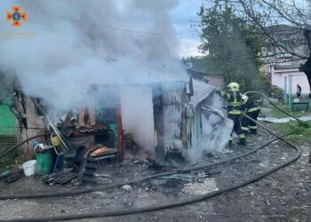 У Павлограді на пожежі постраждала бабуся
