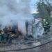 У Павлограді на пожежі постраждала бабуся