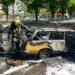 На Дніпропетровщині сьогодні згоріли дві автівки