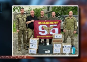 Очільник Камʼянського відвідав докупований Лиман та передав допомогу військовим