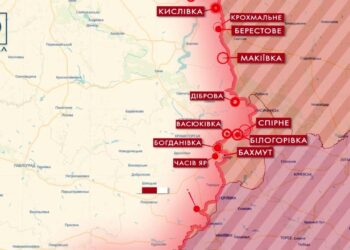 Ситуація на фронті та мапа бойових дій 3.05.2023