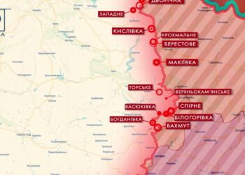 Ситуація на фронті та мапа бойових дій 5.05.2023