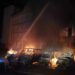 Вночі у Кривому Розі згоріло п’ять припаркованих мікроавтобусів