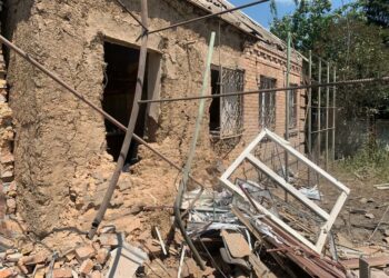 Поліція фіксує наслідки ворожих ударів по Нікопольщині