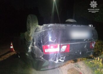 У Дніпрі затримали нетверезих водіїв, які скоїли ДТП