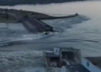 В районі Нікополя рівень води у Каховському водосховищі знизився ще майже на 1,2 метри