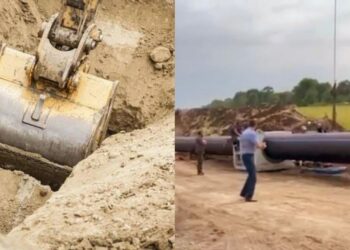 У Кривому Розі заклали першу трубу водогону Інгулець-«Південне»