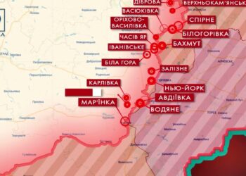Ситуація на фронті та мапа бойових дій за 1.06.2023