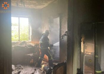 У Павлоградському районі внаслідок пожежі постраждала дитина