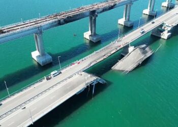 Окупанти підозрюють працівників Кримського мосту у допомозі з організацією вибухів