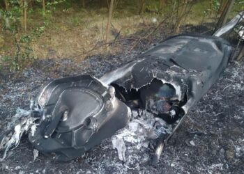 Над областю збито ракету: сталася пожежа
