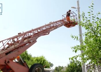 Старі лампи замінили на LED-світильники