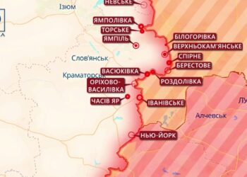 Ситуація на фронті та мапа бойових дій за 25.07.2023