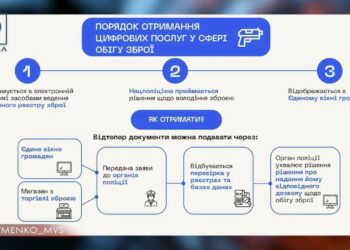 В Україні запрацював єдиний реєстр зброї