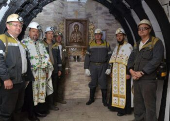 У День шахтаря на Синельниківщині освятили каплицю в шахті