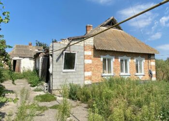 Протягом дня ворог двічі атакував Мирівську громаду на Нікопольщині