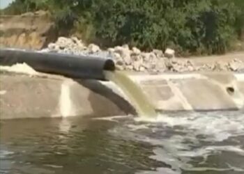Вода для забезпечення жителів Кривого Рогу почала поступати по новій магістралі водогону (ВІДЕО)