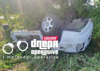 Серйозна аварія на трасі Дніпро-Запоріжжя: постраждала кермувальниця та її двоє малолітніх дітей