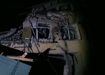 У Покровській громаді Синельниківщини показали понівечений внаслідок ворожого обстрілу ліцей