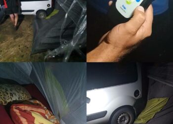 На Дніпропетровщині п’яний водій вночі наїхав на намет, в якому спала дитина