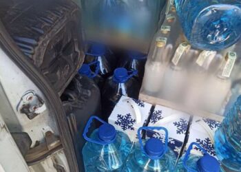 У Кривому Розі виявили автівку, в якій перевозився безакцизний алкоголь