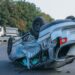 Серйозна ДТП на виїзді з Дніпра: перекинувся легковик