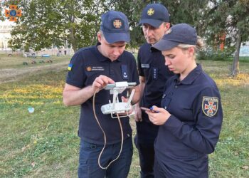 Рятувальники зловили паліїв сухостою за допомогою дрона
