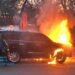 Експожежник з Дніпропетровщини палив елітні автівки в Одесі