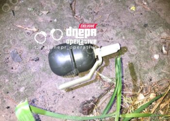 В одному зі скверів Дніпра містяни знайшли гранати, а на лавці – коробки з боєприпасами