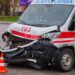 У Кривому Розі зіштовхнулися “швидка” і автомобіль служби таксі (ВІДЕО)