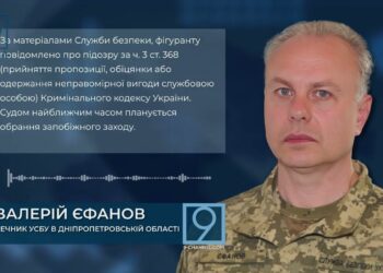 Видавав дозвіл на поховання тільки за хабар: У Дніпрі служба безпеки України викрила посадовця
