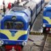 До новорічних свят у Дніпрі запустили дитячу залізницю