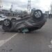 Серйозна ДТП у Дніпрі: перекинулося авто та постраждали дві водійки
